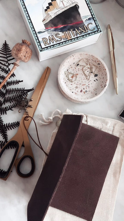 Make Your Own Titanic Traveler's Notebook in Titanic Hotel Belfast - Sunday 27 September