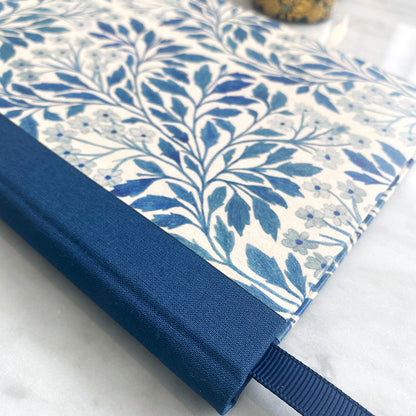 Handmade A5 Notebook with Vintage Floral Design