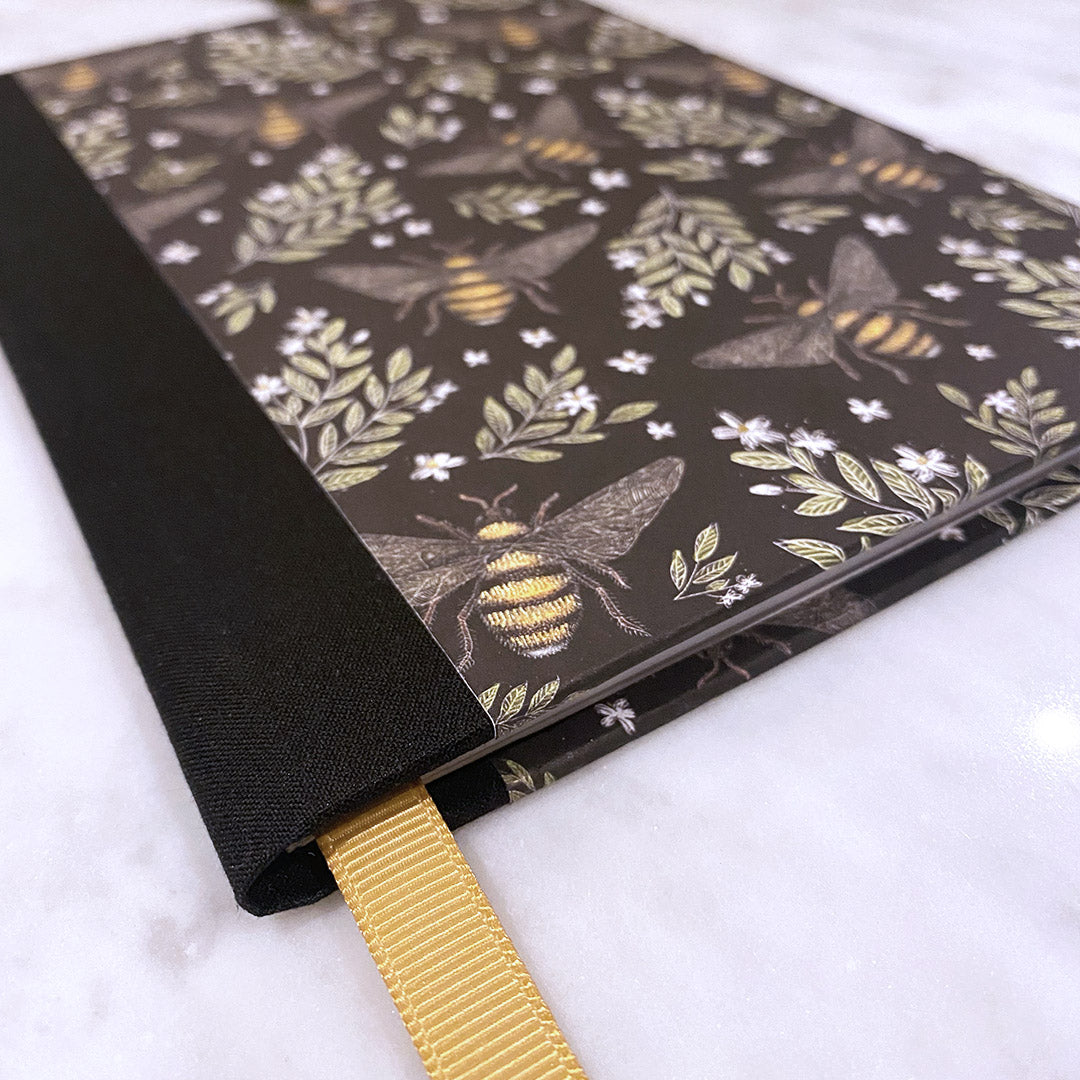 A5 Notebook with Bumblebee Design