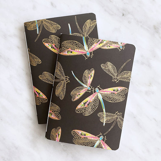 Dragonfly Pocket Journal - Pack of 2