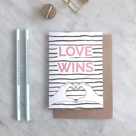 Valentine's Card - Love Wins